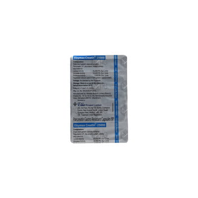 Elzymax Creatin 25000 Strip Of 10 Capsules