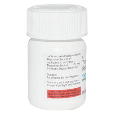 Thyrox 100mcg Bottle Of 120 Tablets