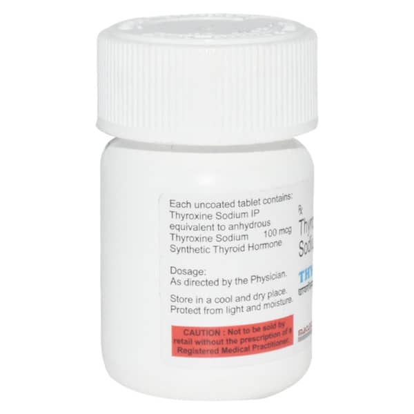 Thyrox 100mcg Bottle Of 120 Tablets