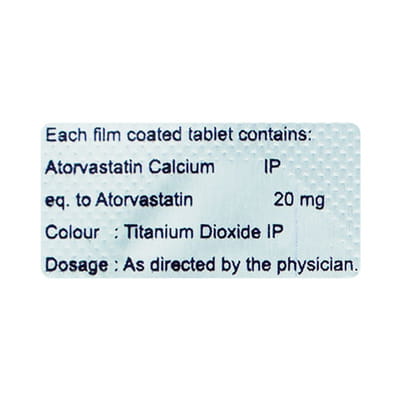 Britorva 20mg Strip Of 15 Tablets
