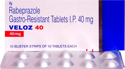 Veloz 40mg Strip Of 10 Tablets