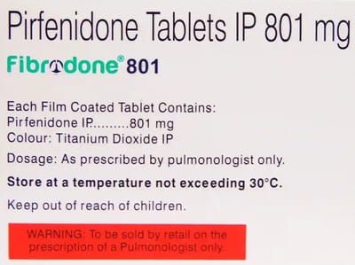 Fibrodone 801mg Strip Of 10 Tablets