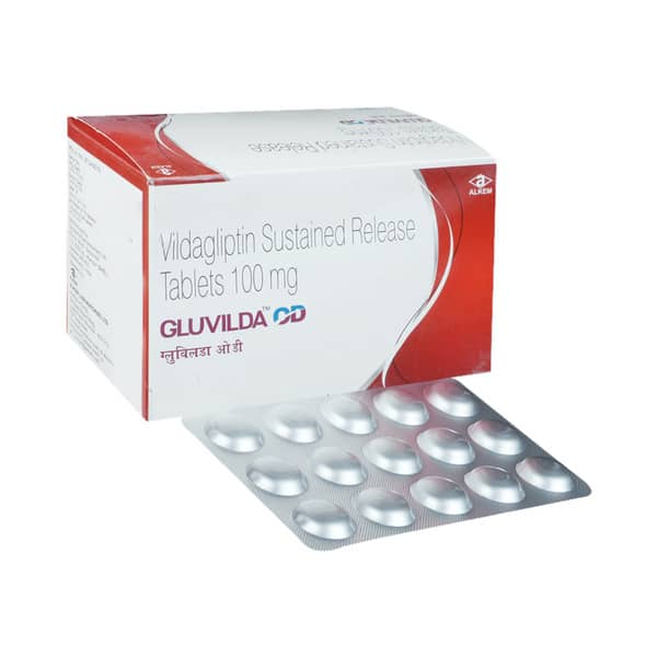 Gluvilda Od 100mg Strip Of 10 Tablets
