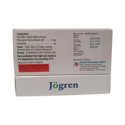 Jogren 5mg Strip Of 10 Tablets