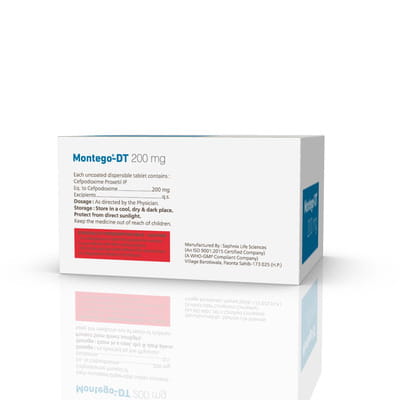 Montego Dt 200mg Strip Of 10 Tablets