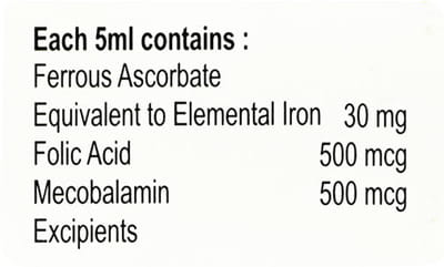 Redfolic Bottle Of 200ml Syrup