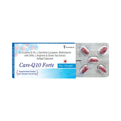 Coe Q10 Forte Strip Of 10 Softgel Capsules