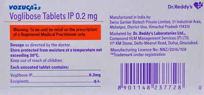 Vozuca 0.2mg Strip Of 15 Tablets