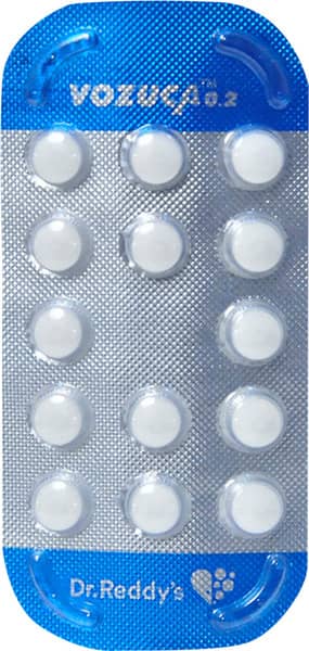 Vozuca 0.2Mg Strip Of 15 Tablets