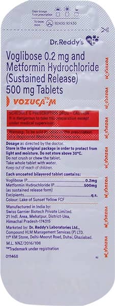 Vozuca 0.2Mg Strip Of 15 Tablets