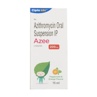 Azee 200mg Oral Liquid | Peppermint And Orange Flavour