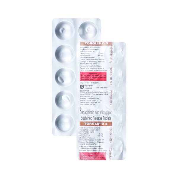 Torglip D 5mg Strip Of 10 Tablets