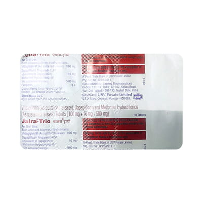 Jalra Trio Strip Of 10 Tablets