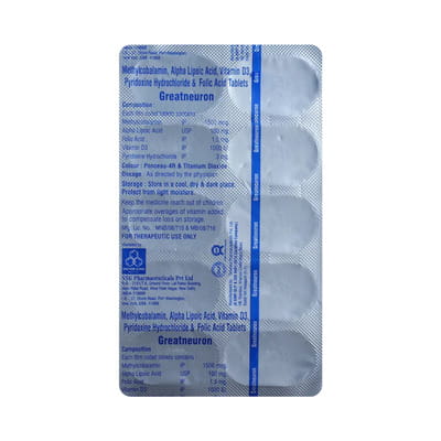 Greatneuron Strip Of 10 Tablets