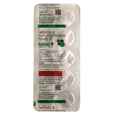 Nebivol H 5/12.5 Mg Strip Of 10 Tablets