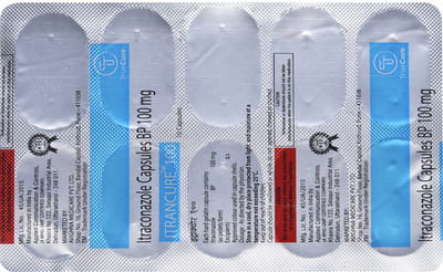 Itrancure 100mg Strip Of 10 Capsules