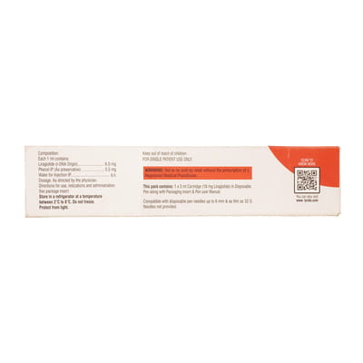 Lyrato 6mg Pre Filled Pen Of 3ml Solution For Injection