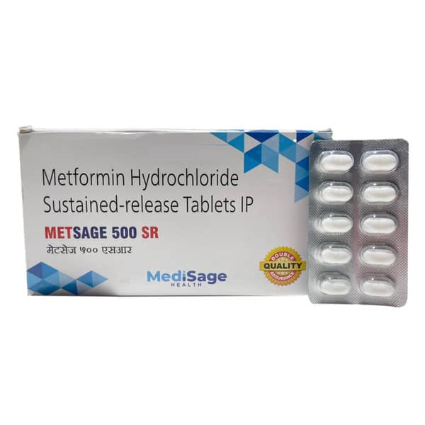 Metsage 500mg Sr Strip Of 10 Tablets
