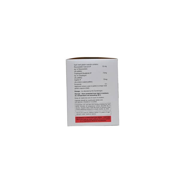 Rosuxo Gold 10mg Strip Of 15 Capsules