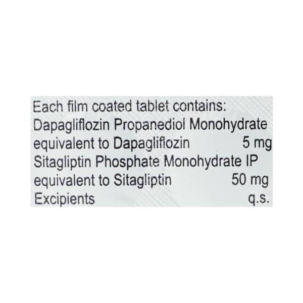 Dapefy S 50/5Mg Strip Of 15 Tablets