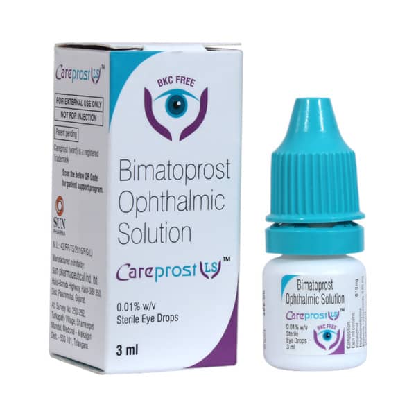 Careprost Ls Bottle Of 3ml Eye Drops
