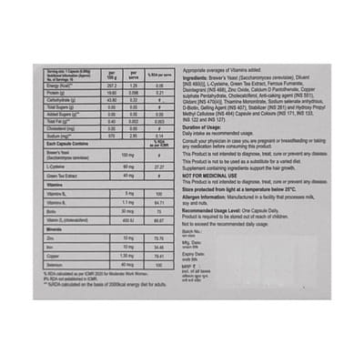 Grogain Strip Of 10 Capsules