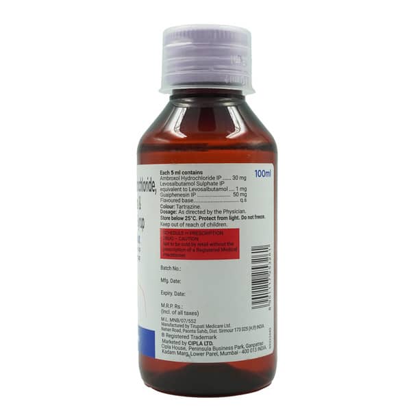 Cheston Ax Bottle Of 100Ml Syrup