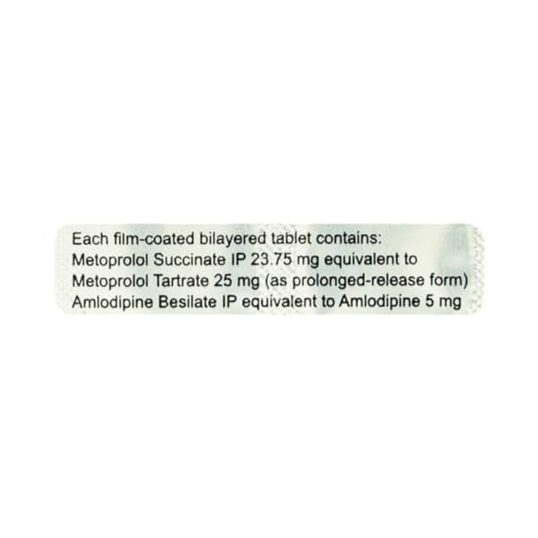 Amlong Mt 5/25Mg Strip Of 15 Tablets