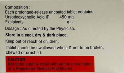 Ursomax 450mg Sr Strip Of 10 Tablets