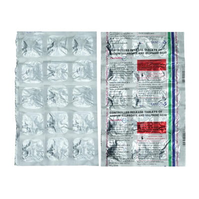 Valparin Chrono 200mg Strip Of 15 Tablets