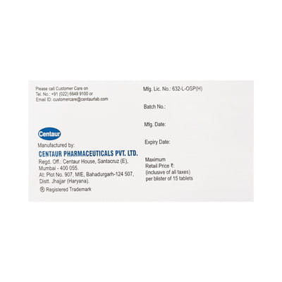 Sinarest Af New Strip Of 15 Tablets