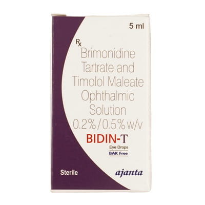 Bidin T Bak Free Bottle Of 5ml Eye Drops
