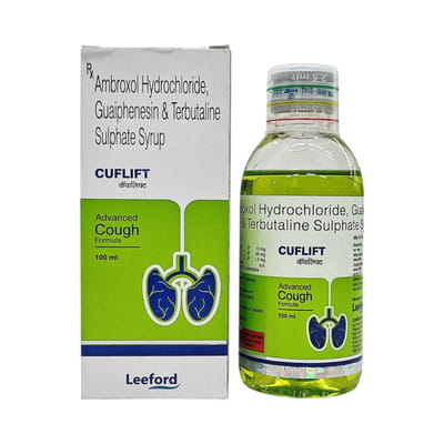 Cuflift Bottle Of 100ml Syrup