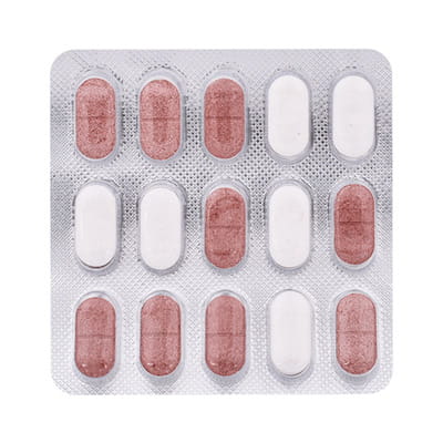 Glimibrit Mv 1mg Strip Of 15 Tablets