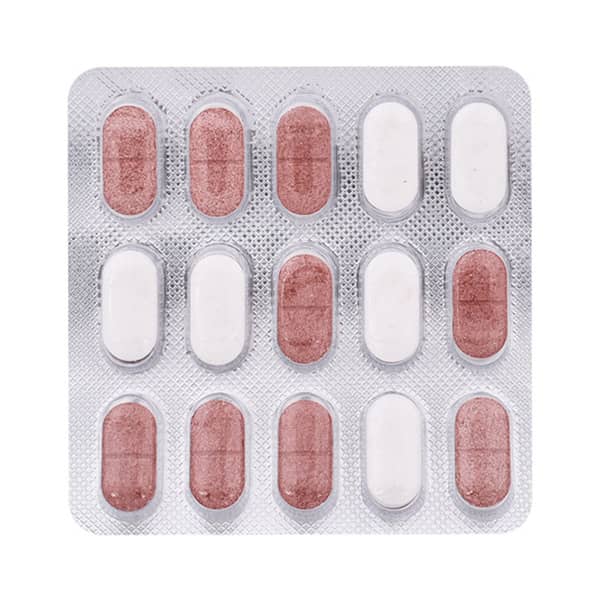 Glimibrit Mv 1mg Strip Of 15 Tablets