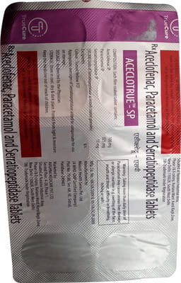 एसीक्लोट्रू एसपी 10 टैबलेट की स्ट्रिप