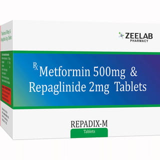 Repadix M Strip Of 10 Tablets