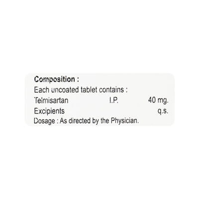Teltas 40mg Strip Of 15 Tablets