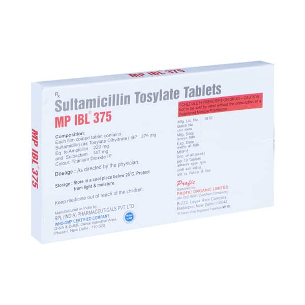 Mp Ibl 375mg Strip Of 10 Tablets