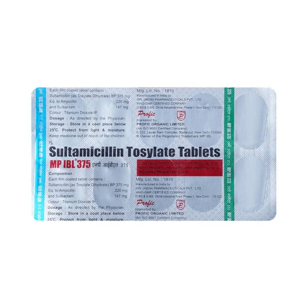 Mp Ibl 375mg Strip Of 10 Tablets
