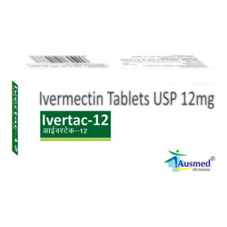 Ivertac 12Mg Strip Of 10 Tablets