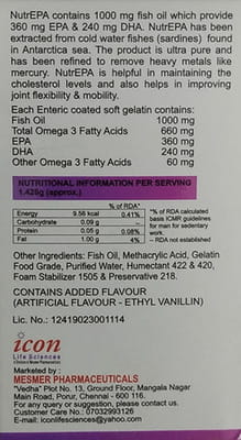 Nutrepa Bottle Of 30 Capsules