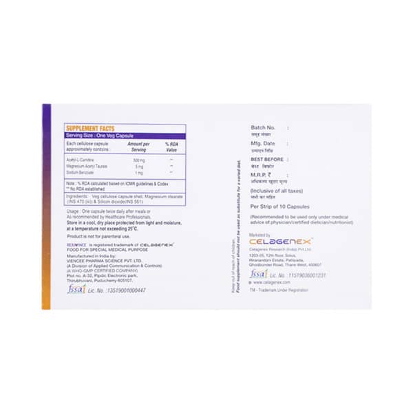 Rejuvance Strip Of 10 Capsules