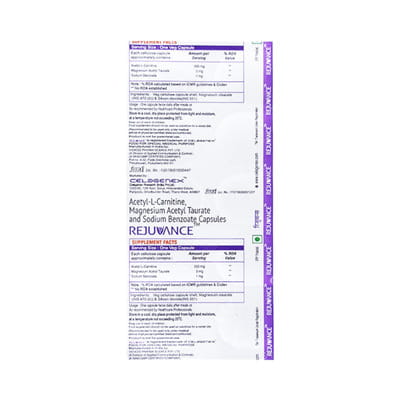 Rejuvance Strip Of 10 Capsules