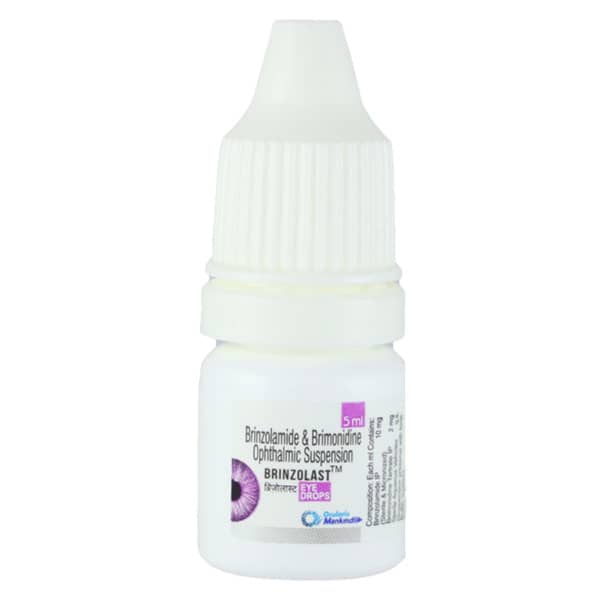 Brinzolast Bottle Of 5ml Eye Drops