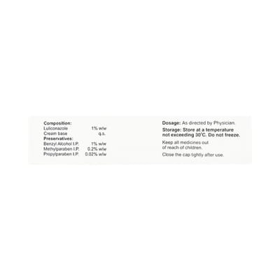 Luligee 1% Tube Of 50gm Cream