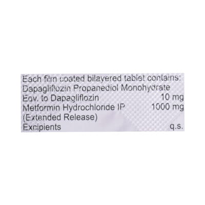 Sgltd M 10/1000mg Strip Of 10 Tablets