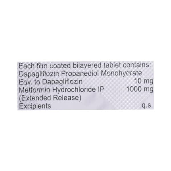 Sgltd M 10/1000mg Strip Of 10 Tablets