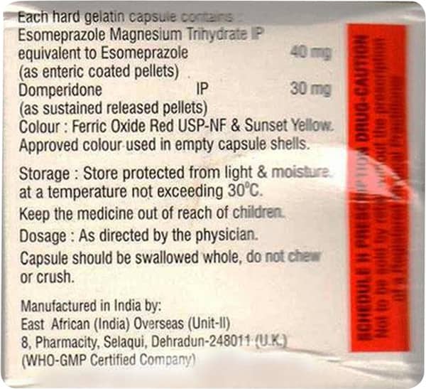 Espra Dsr Strip Of 10 Capsules