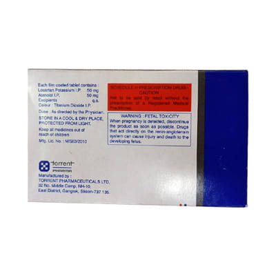 Tozaar At Strip Of 15 Tablets